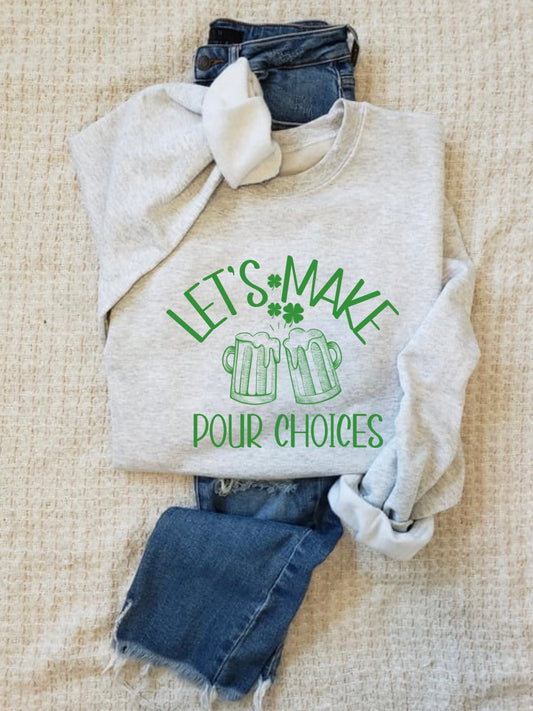 Let’s Make Pour Decisions Graphic