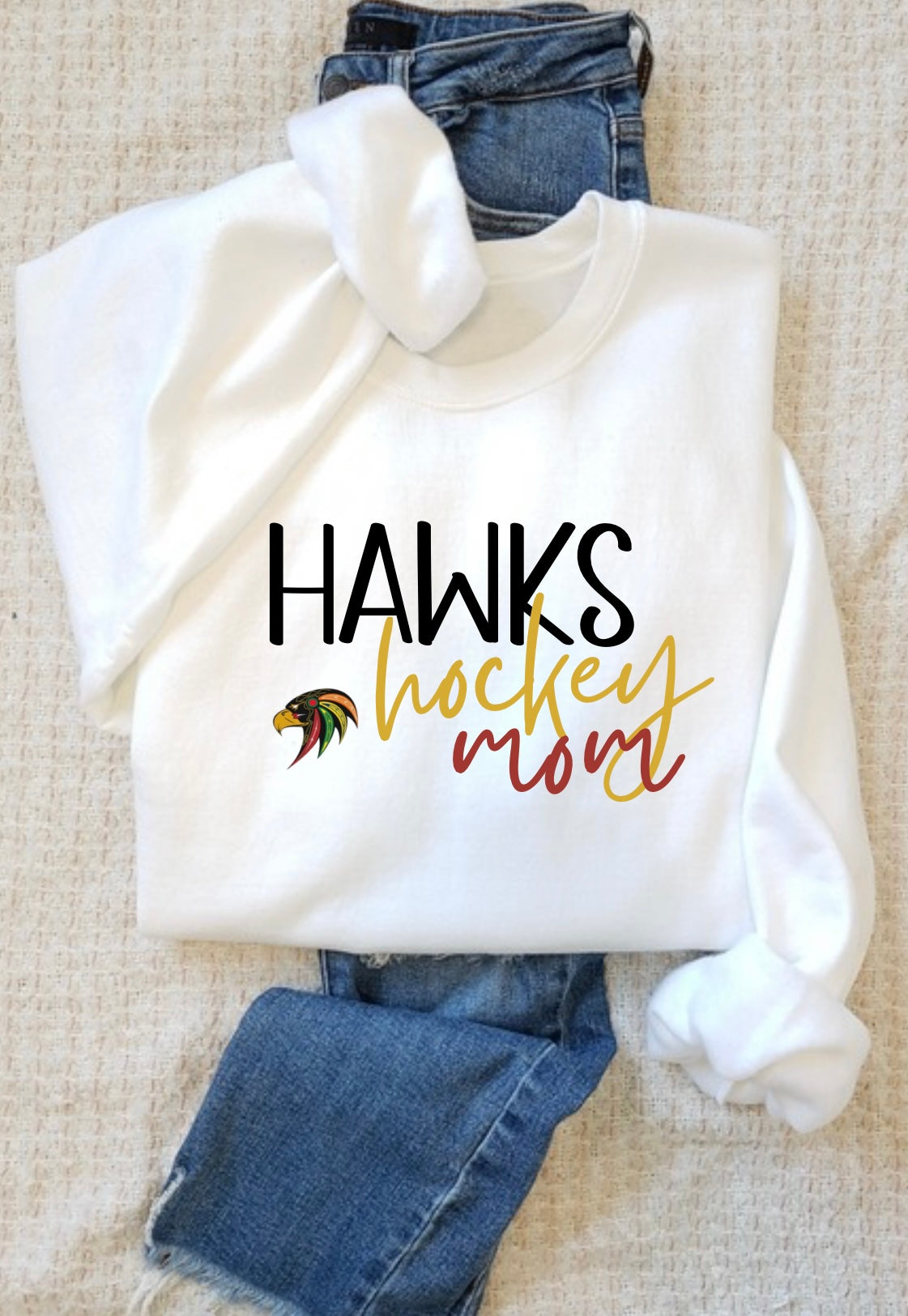 Hawks Hockey Mom Crew