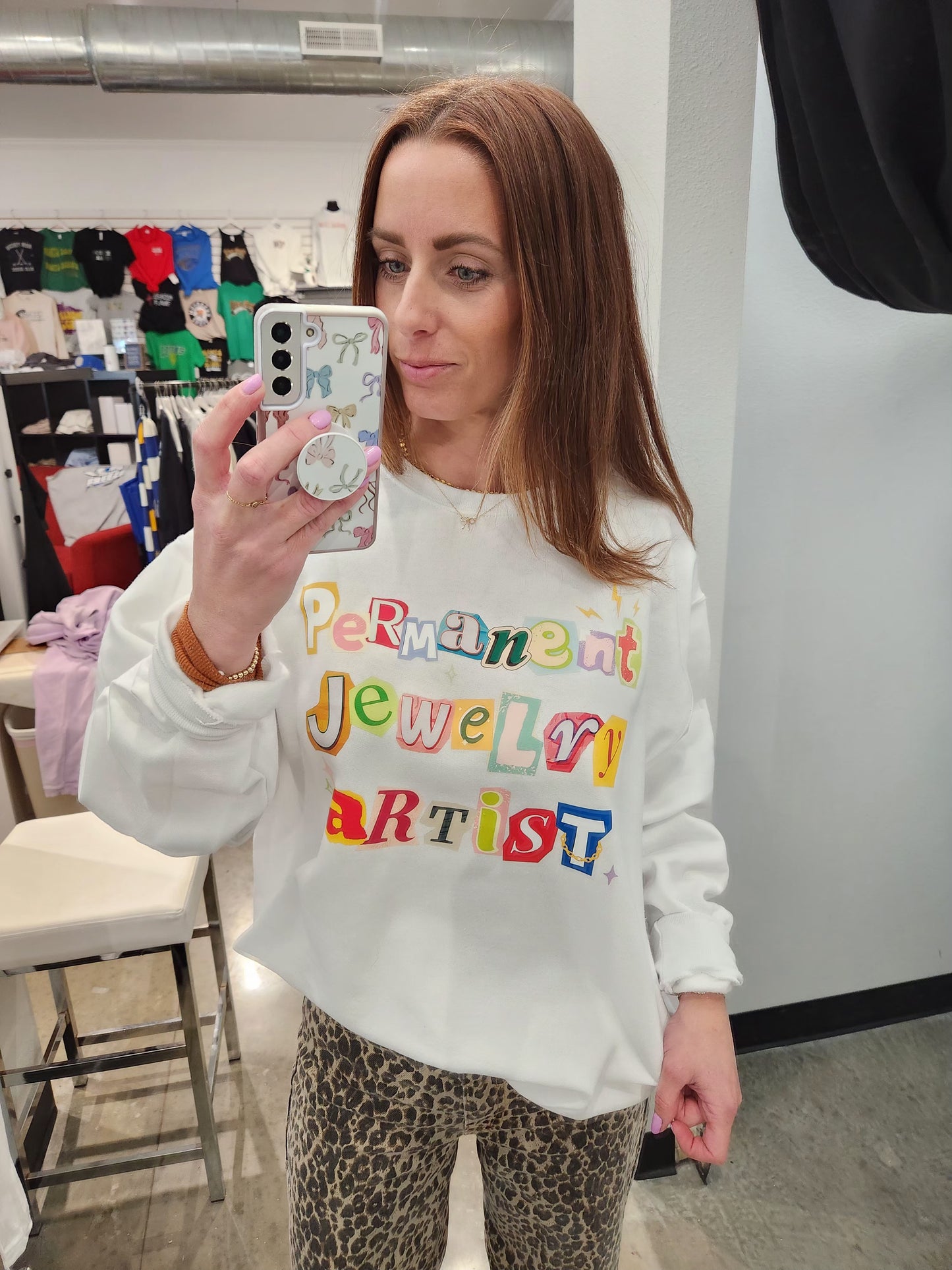 Permanent Jewelry Artist Tee & Crew