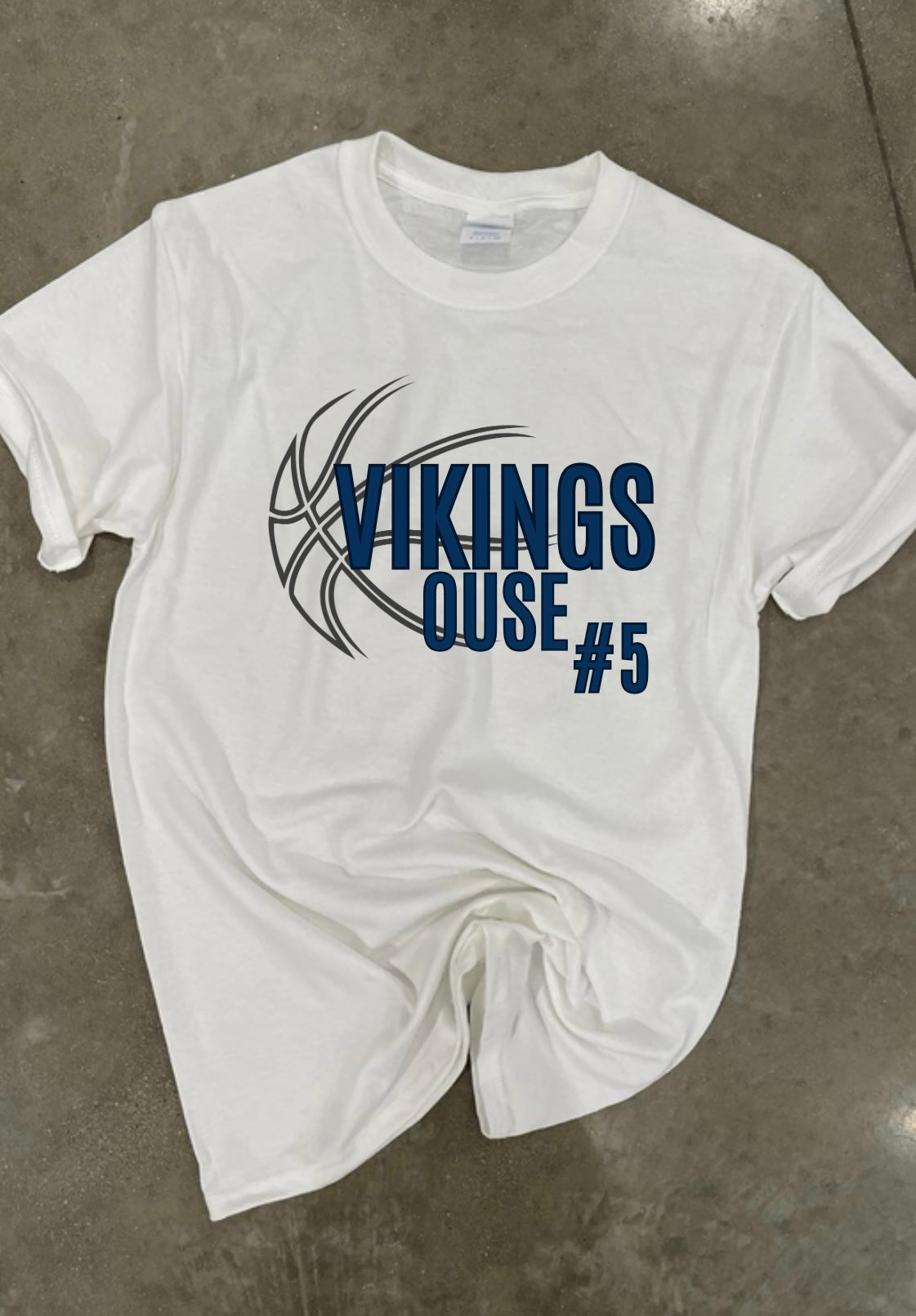 Vikings Basketball Tee