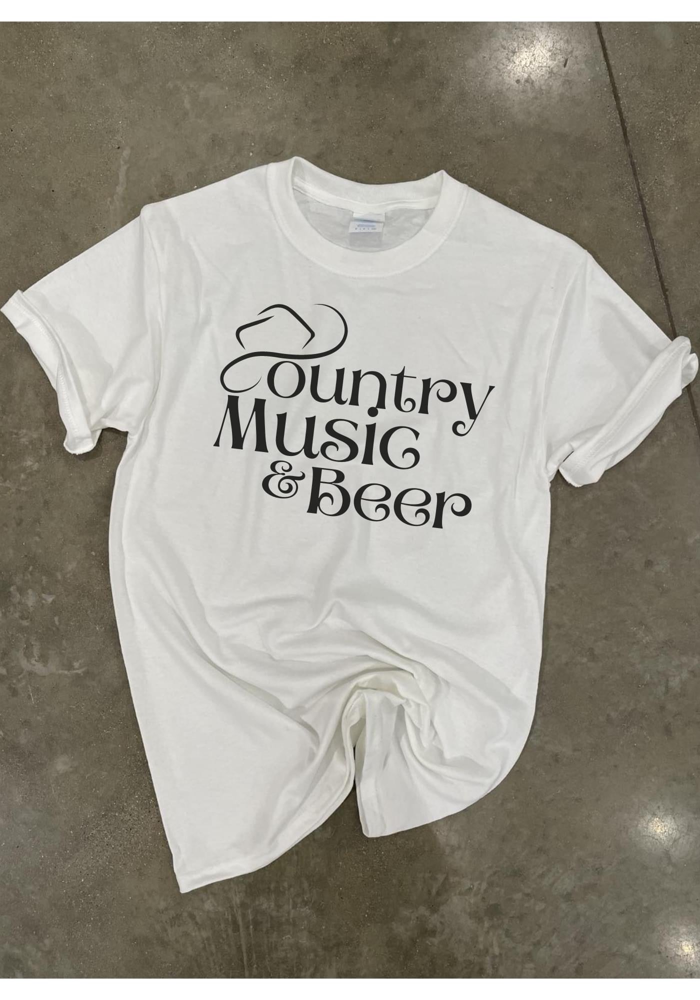 Country Music & Beer Tee