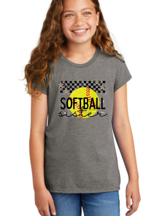 Softball Sister Tee