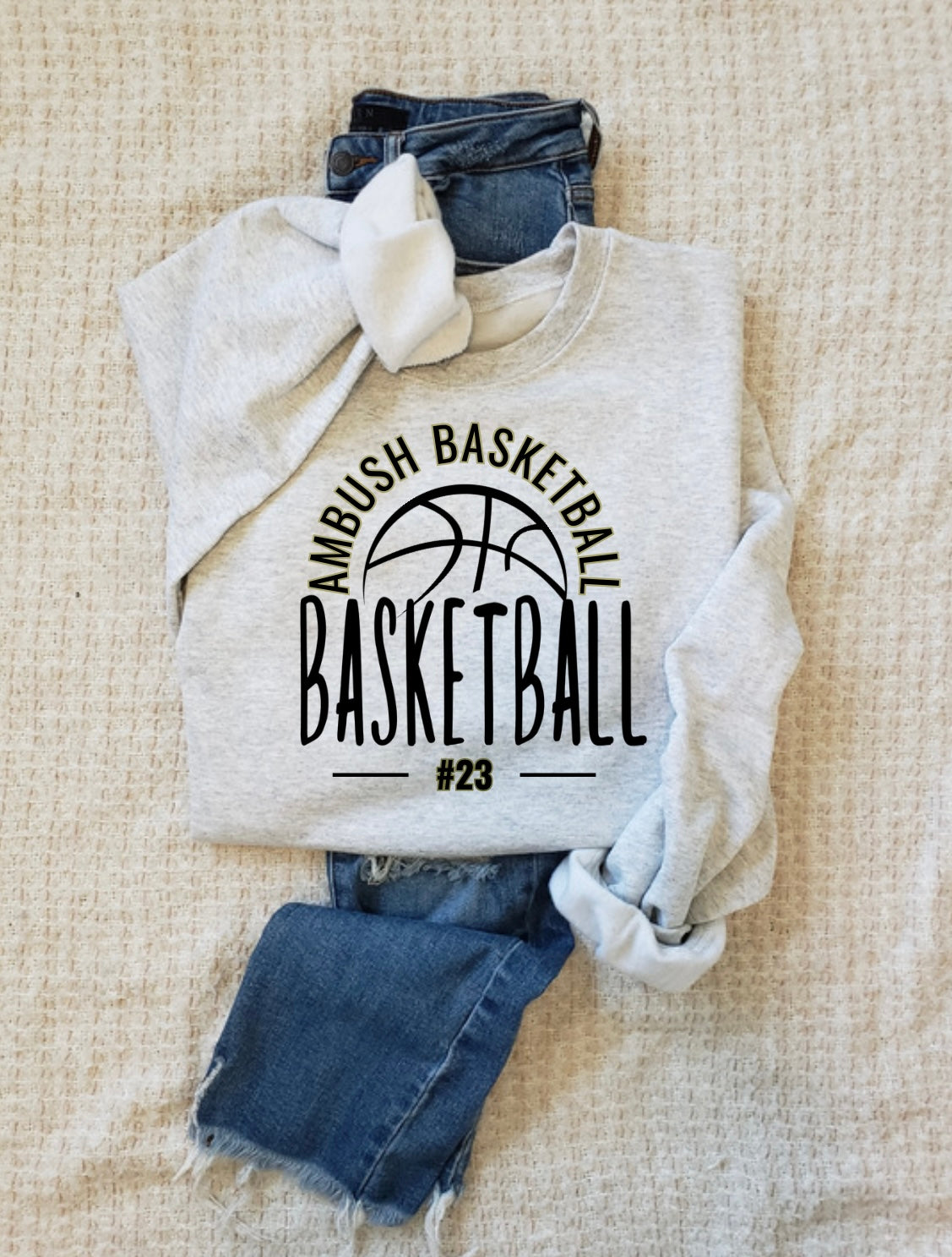 Arch Custom Your Basketball Team Crew Sweatshirt