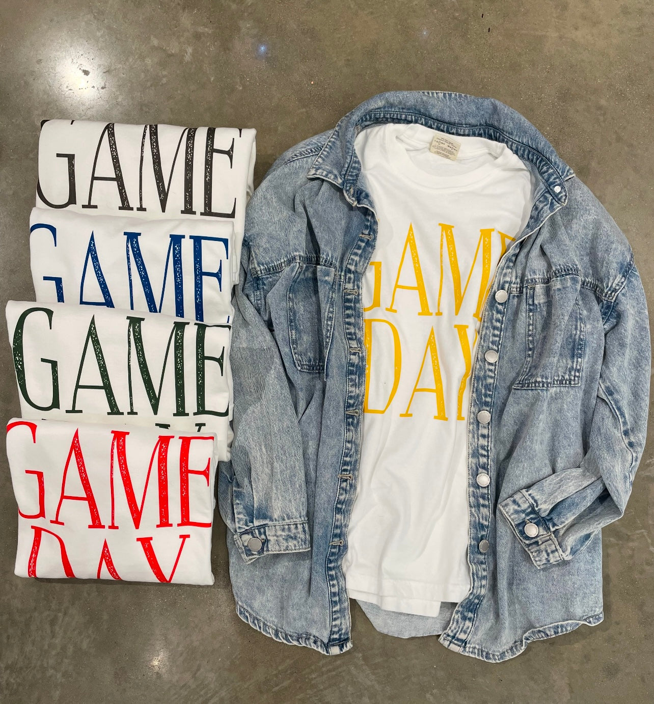 Game Day Comfort Colors Crew