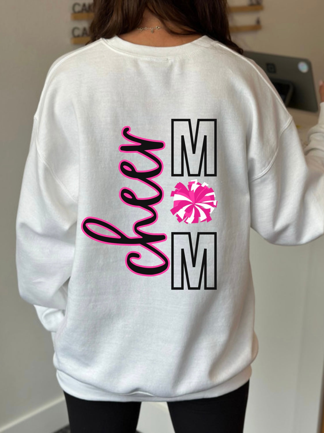 Cheer Mom Crew - Front & Back