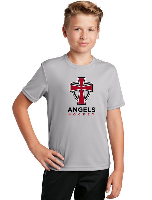 Angels Hockey Youth Dry Fit Tee
