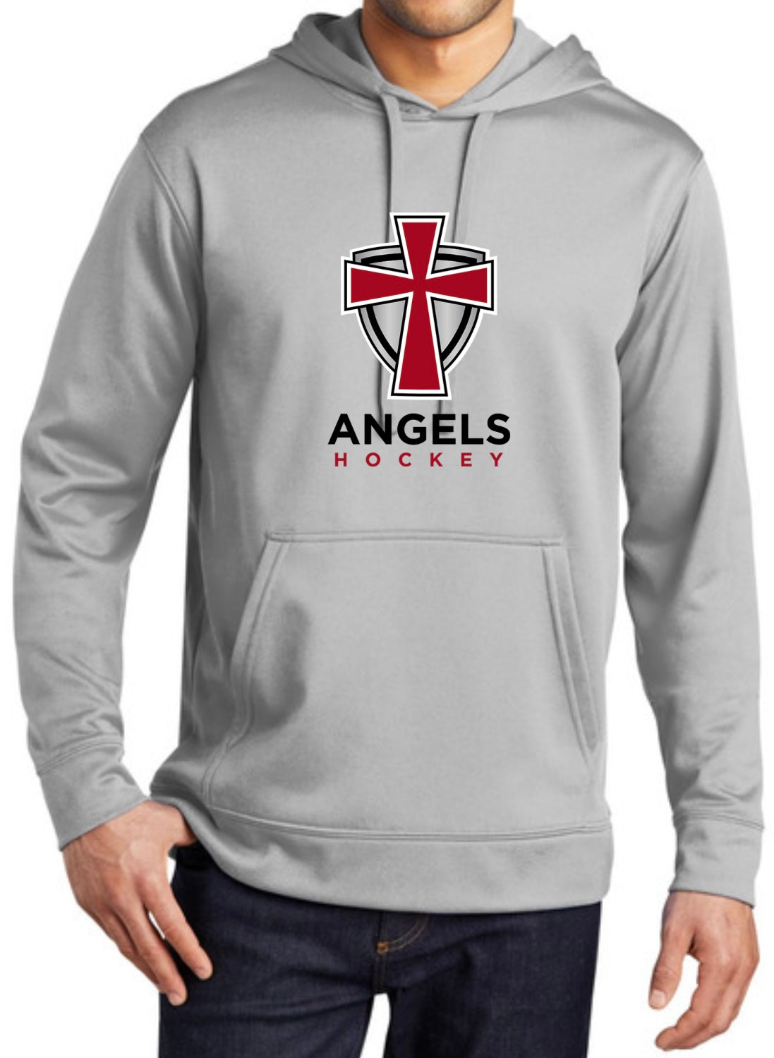 Adult Dry Fit Angels Hockey Hoodie