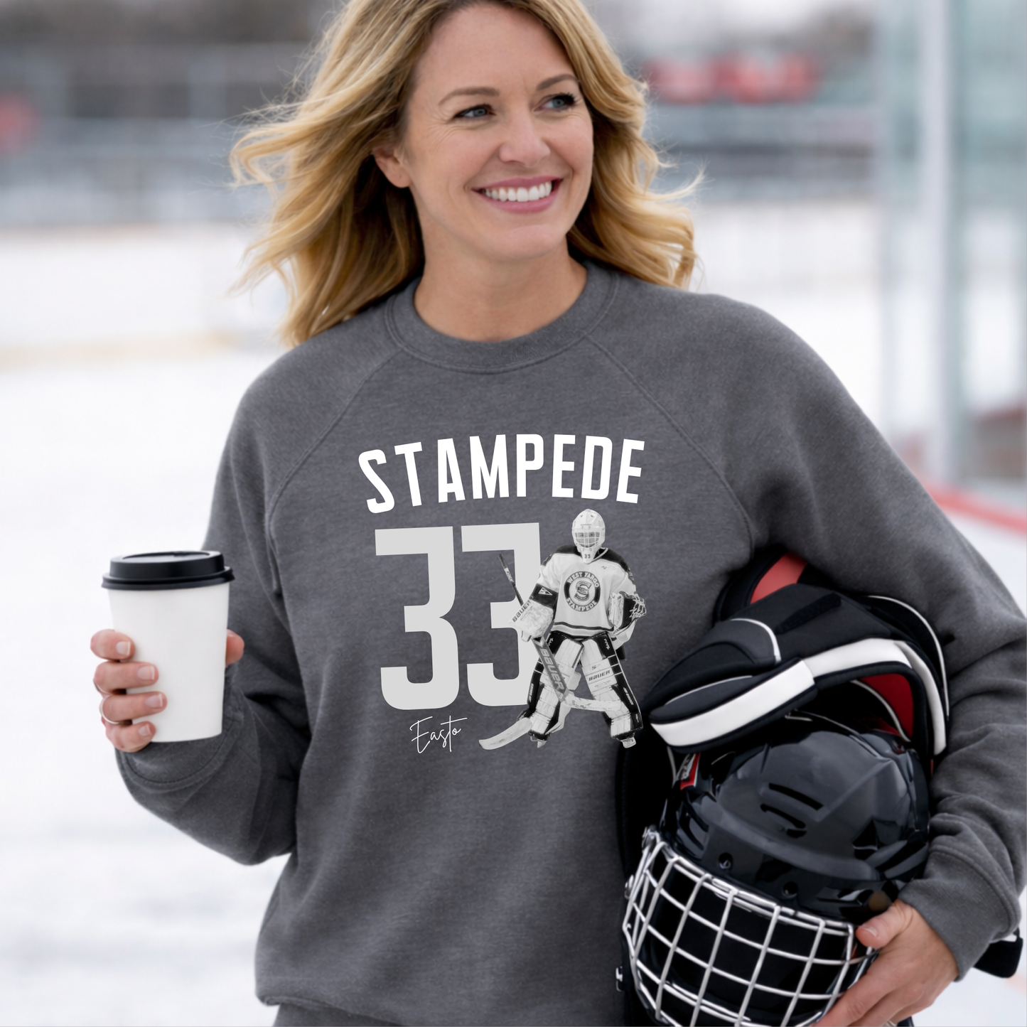 PeeWee A Custom XL Cartoon Image Tee or Crew