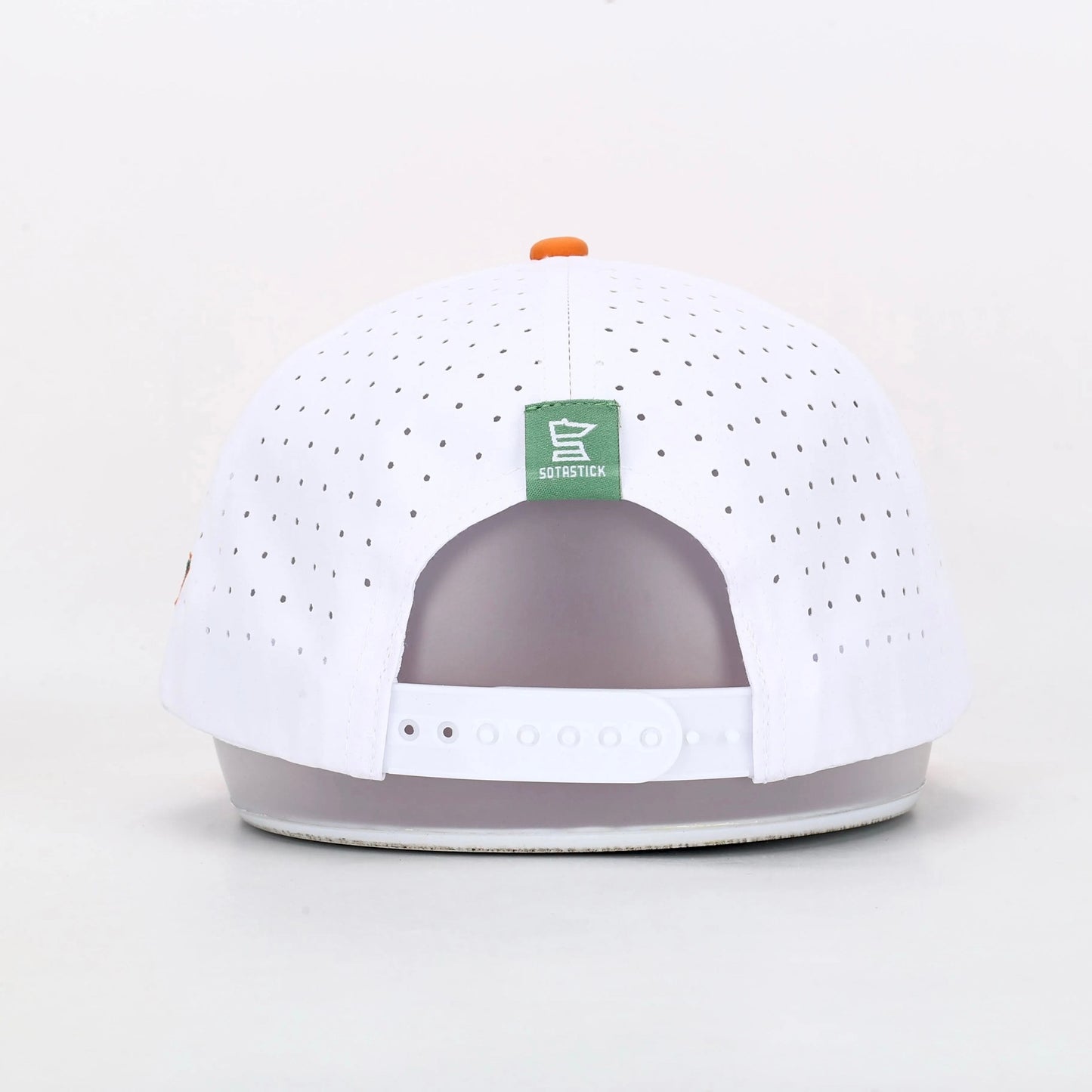 PREORDER White & Orange Sotastick West Fargo Baseball Hat