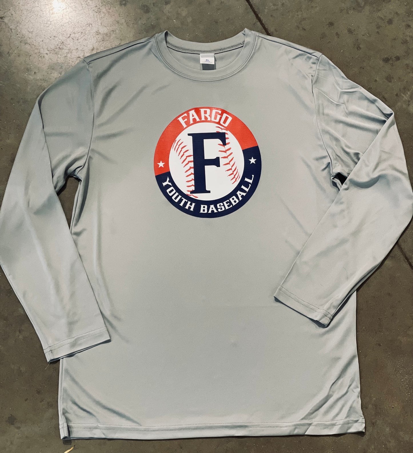 Fargo Baseball Youth Dry Fit Short Sleeve Tee