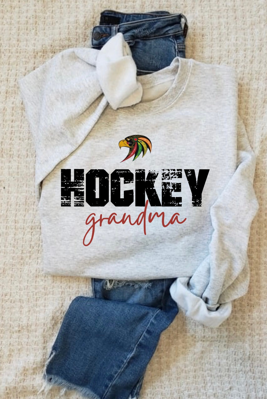 Hawks Hockey Crew - Grandpa or Grandma