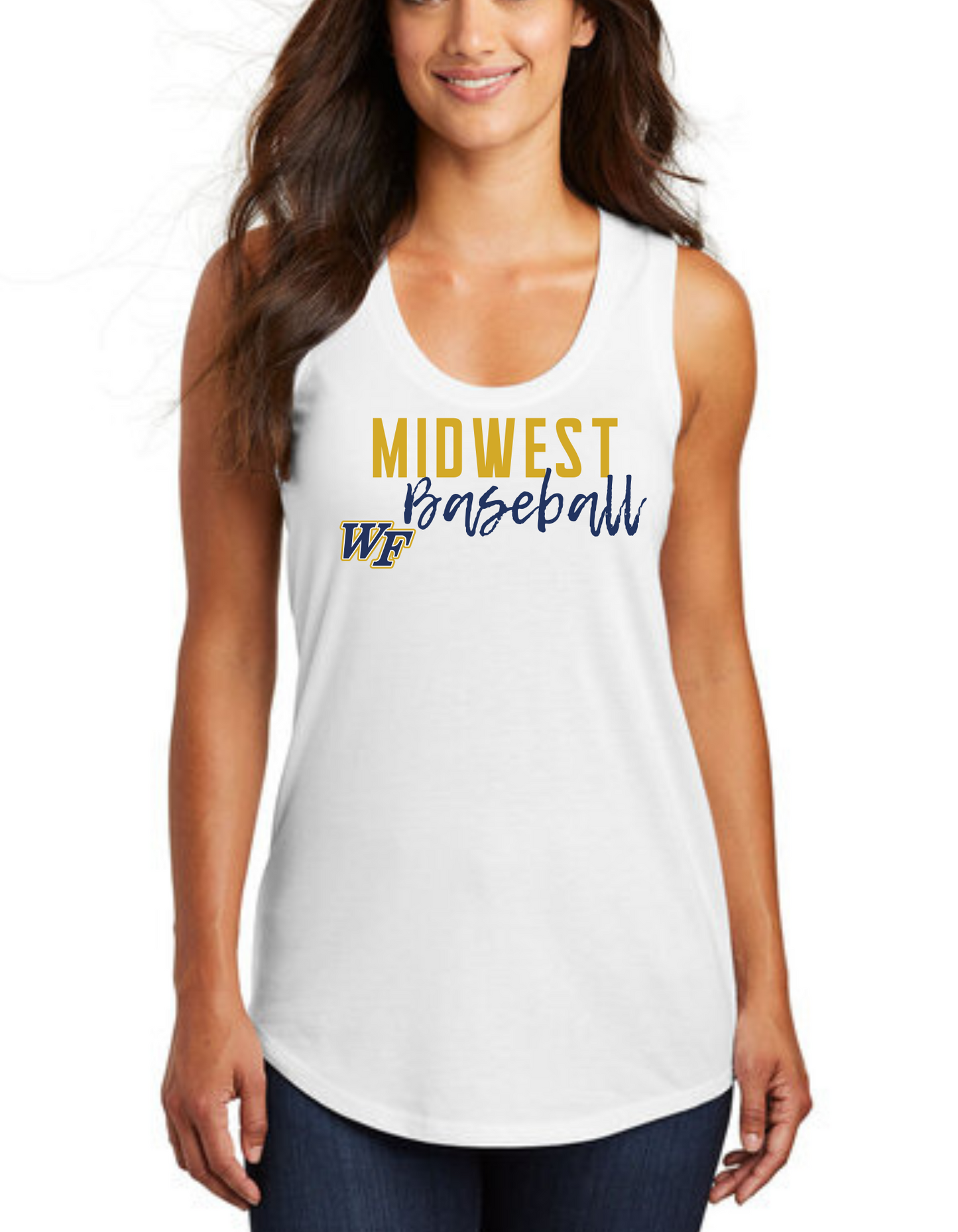 WF Baseball Midwest World Series Tank, Tee, Crew