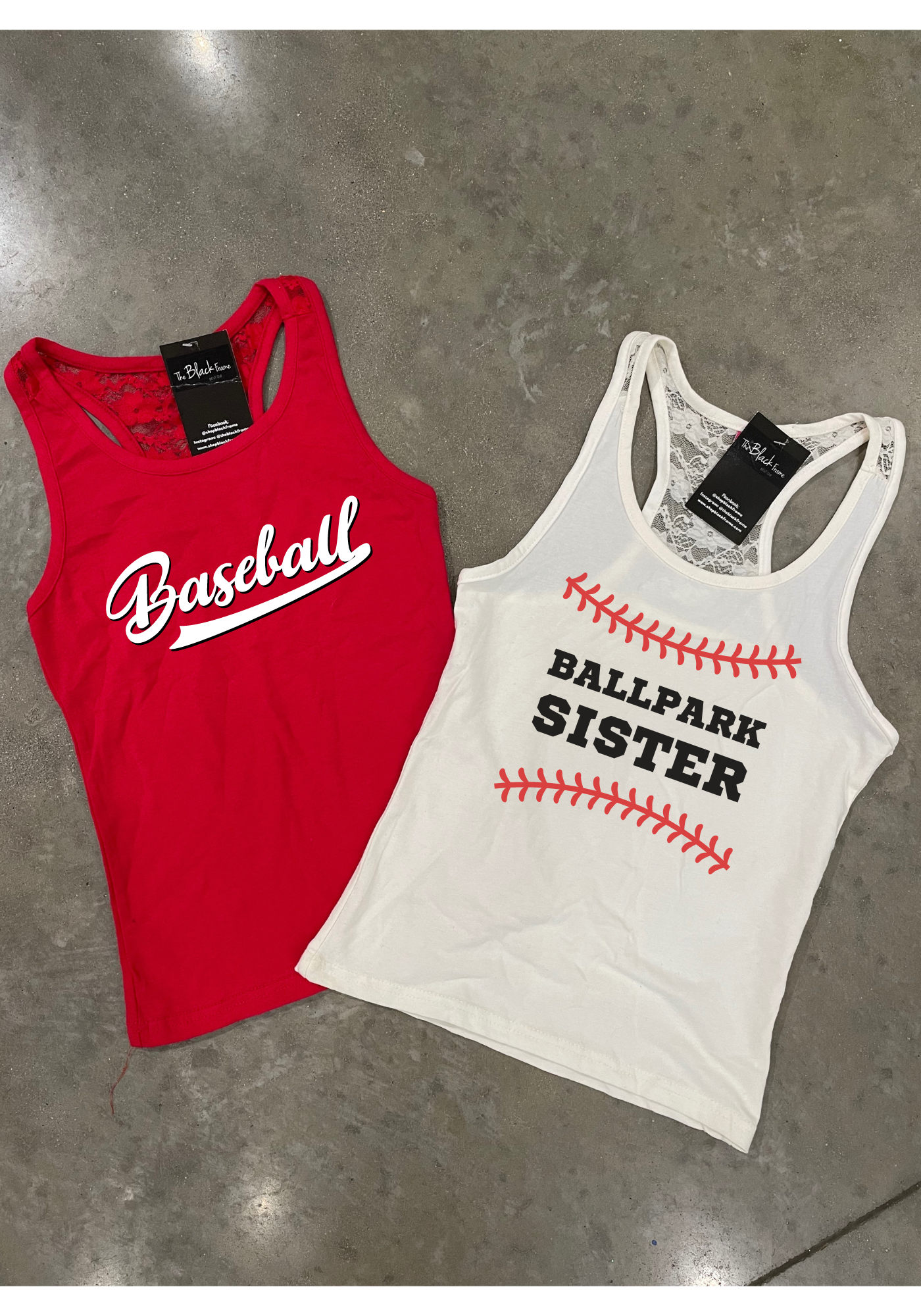 Youth Baseball Raceback Tanks