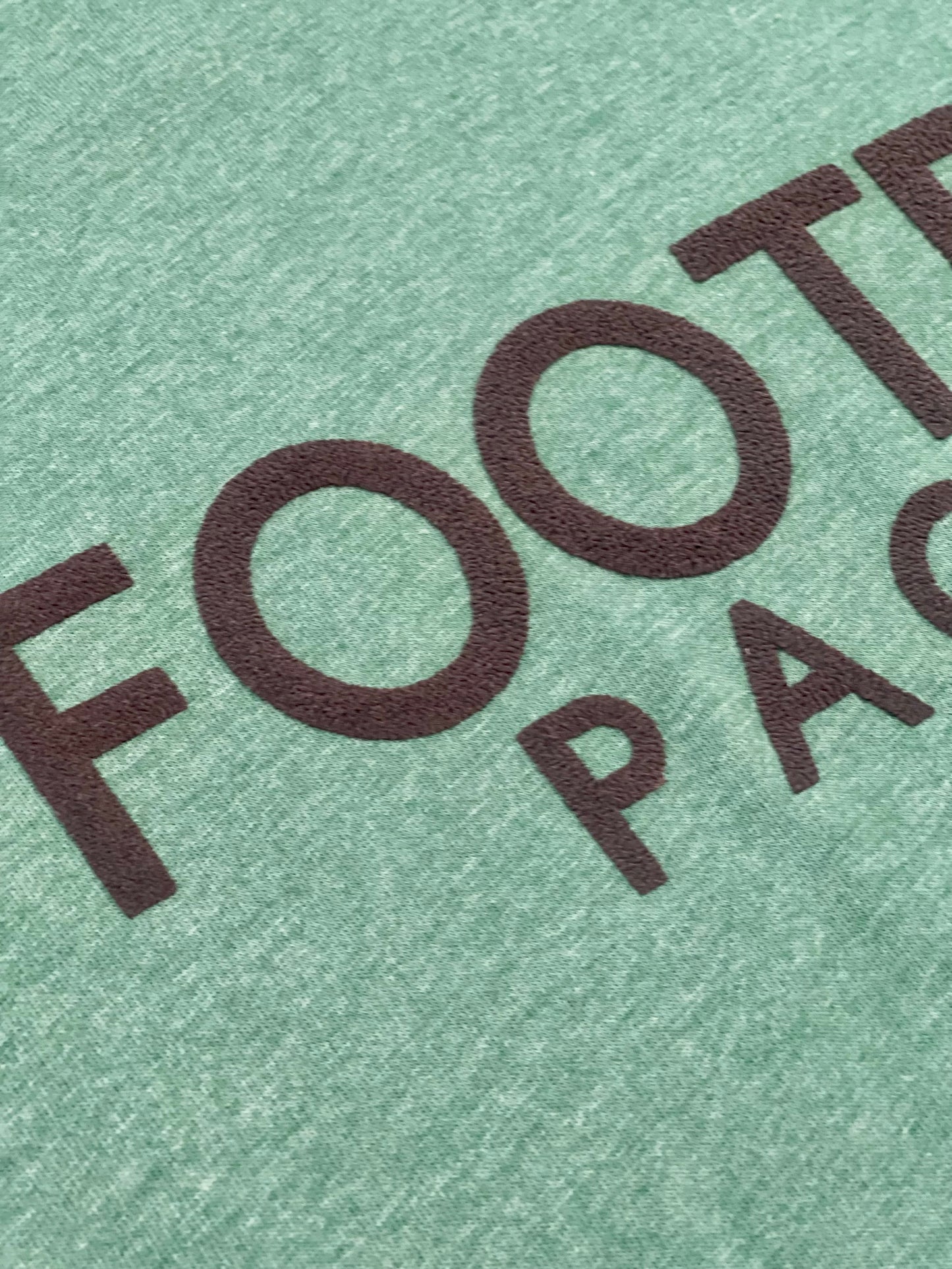 Puffy Vinyl Packer Football Tee