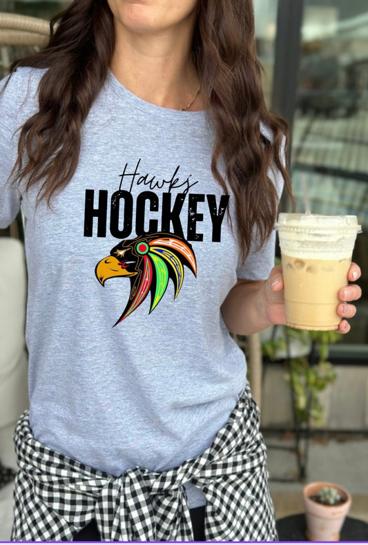Hawks Hockey - Tee, Crew, Hoodie