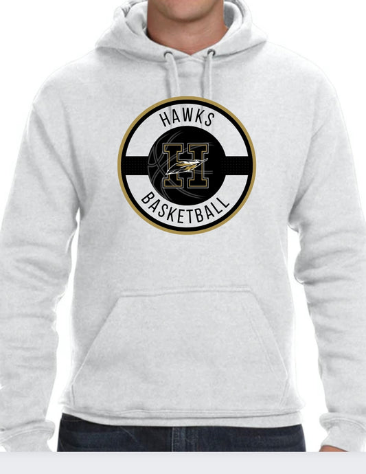 Premium Fleece Hawks Basketball Hoodie