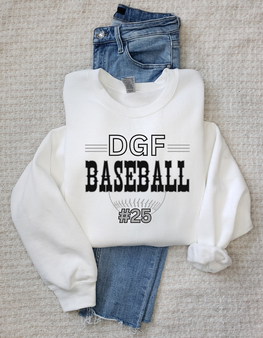 DGF02 Baseball Tank, Tee, Crew