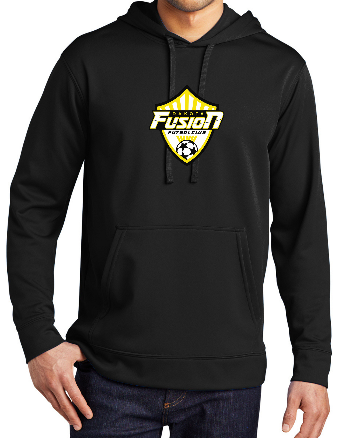 Dakota Fusion Dry Fit Hoodie - youth and adult