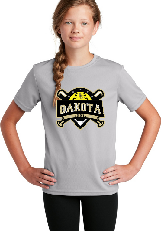 Dakota Selects Softball Youth Dry Fit Tee
