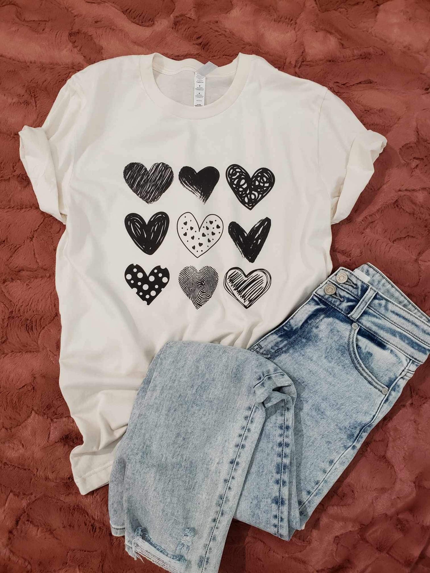 Black Hearts Tee