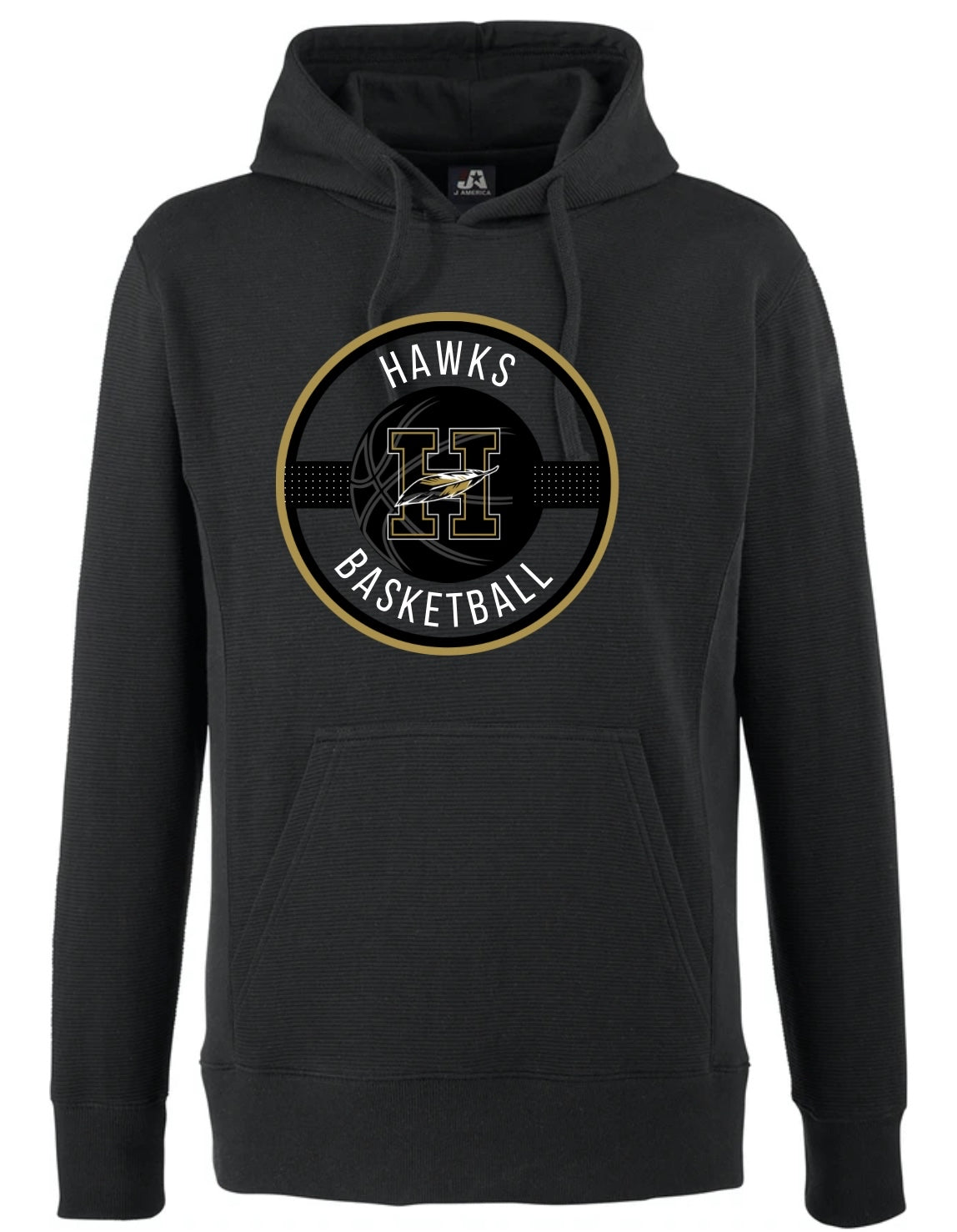 Hawks Basketball Ripple Fleece Hoodie