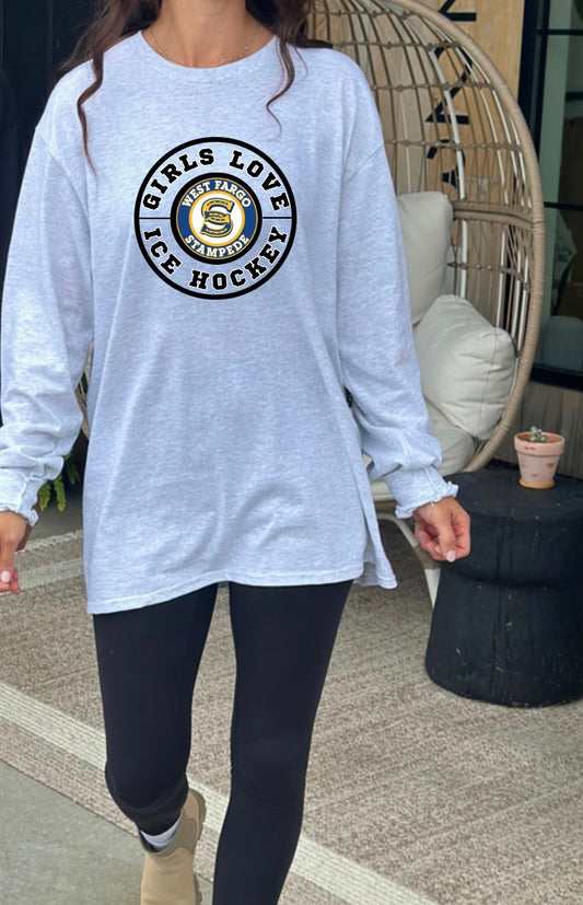 Stampede Girls Love Ice Hockey ST014