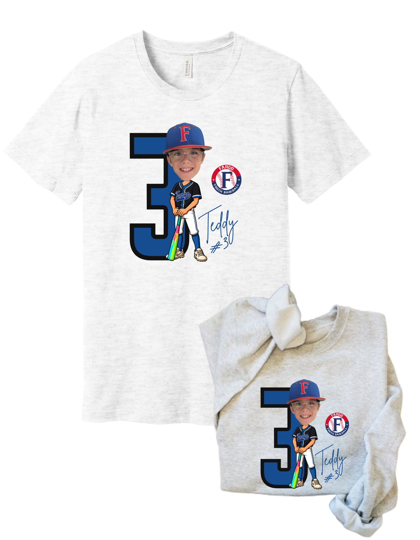 FYB Cartoon Tee or Crew