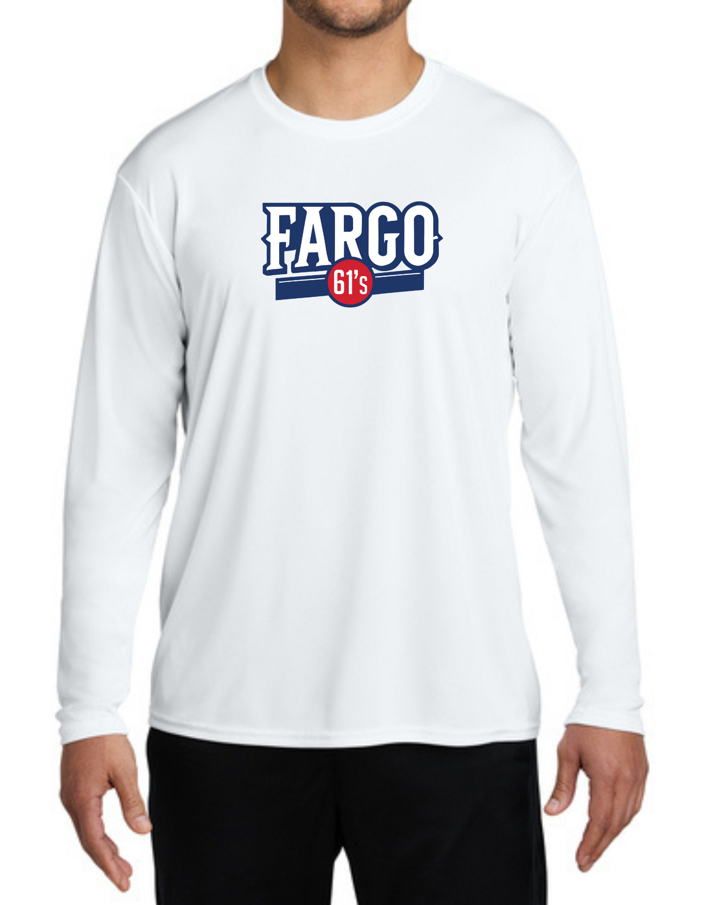 Fargo 61's Dry Fit Top - Youth & Adult - Blue Logo