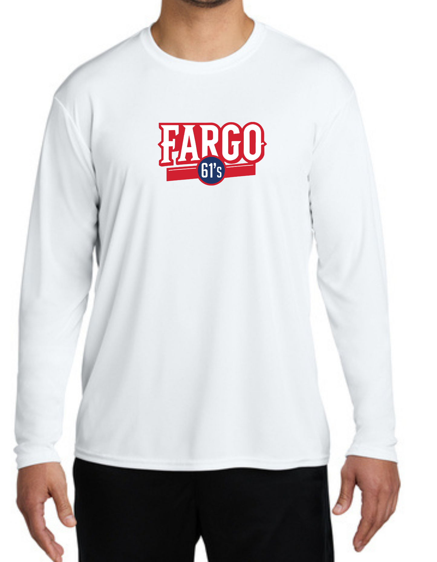 Fargo 61's Dry Fit Top - Youth & Adult - Red Logo