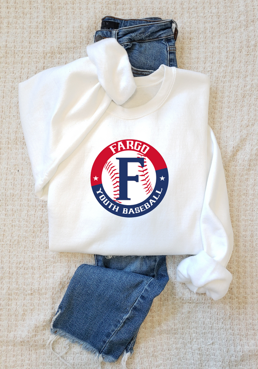 Fargo Youth Baseball Crew Sweatshirt