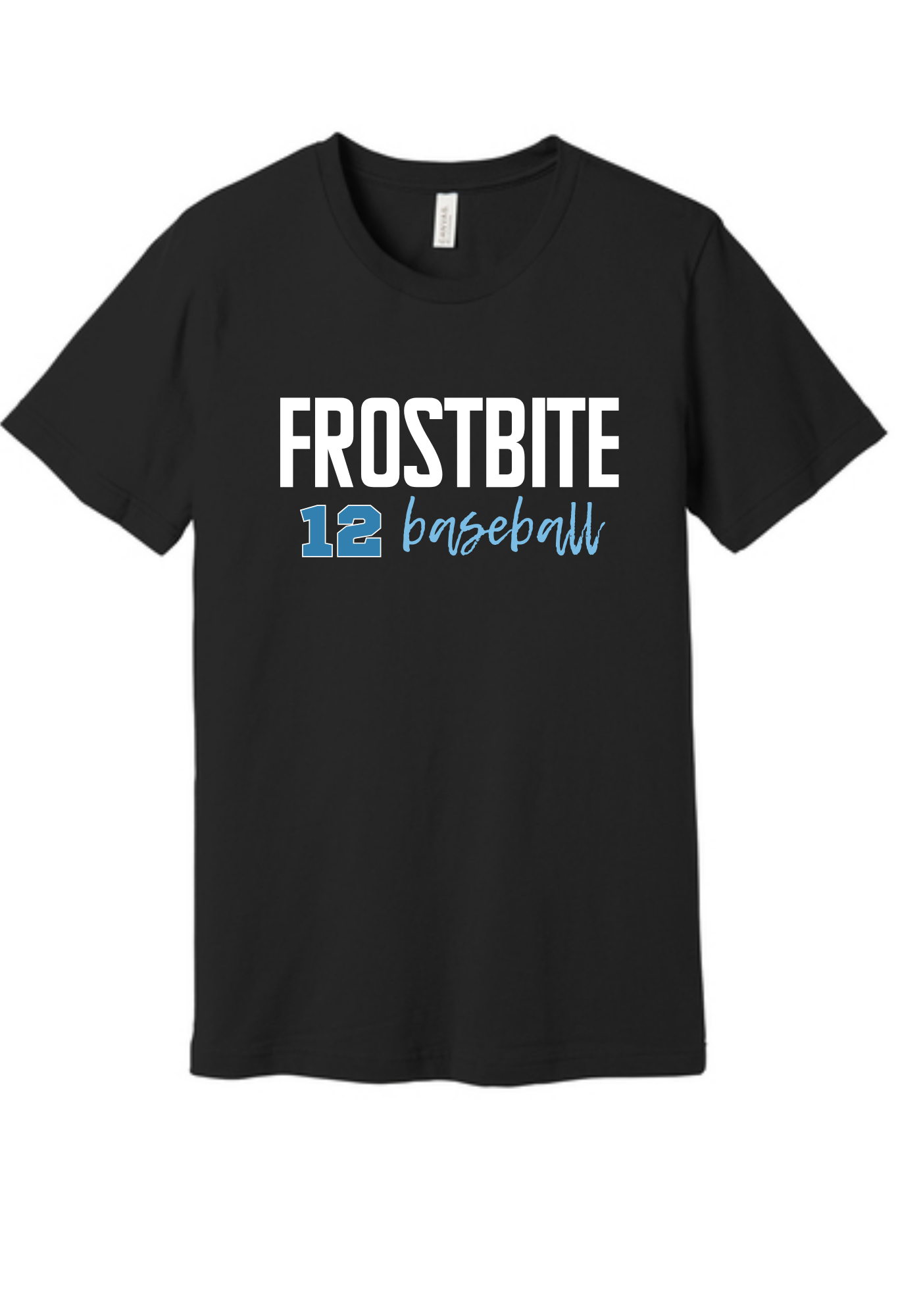 Frostbite Number Tee, Long Sleeve or Hoodie