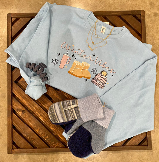 Blue Winter Vibes Crew