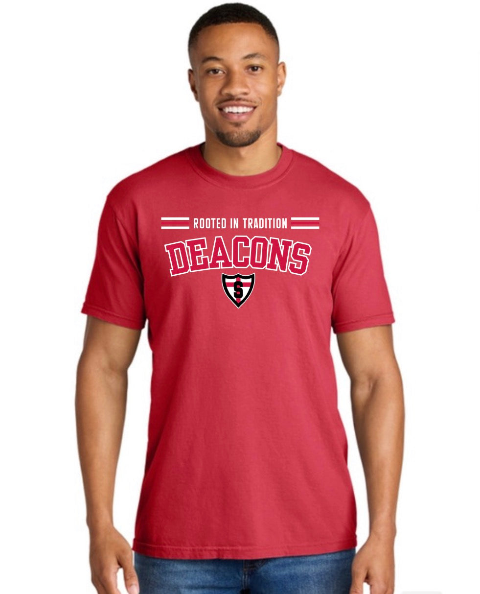Rooted in Deacons Tradition Comfort Color Tee