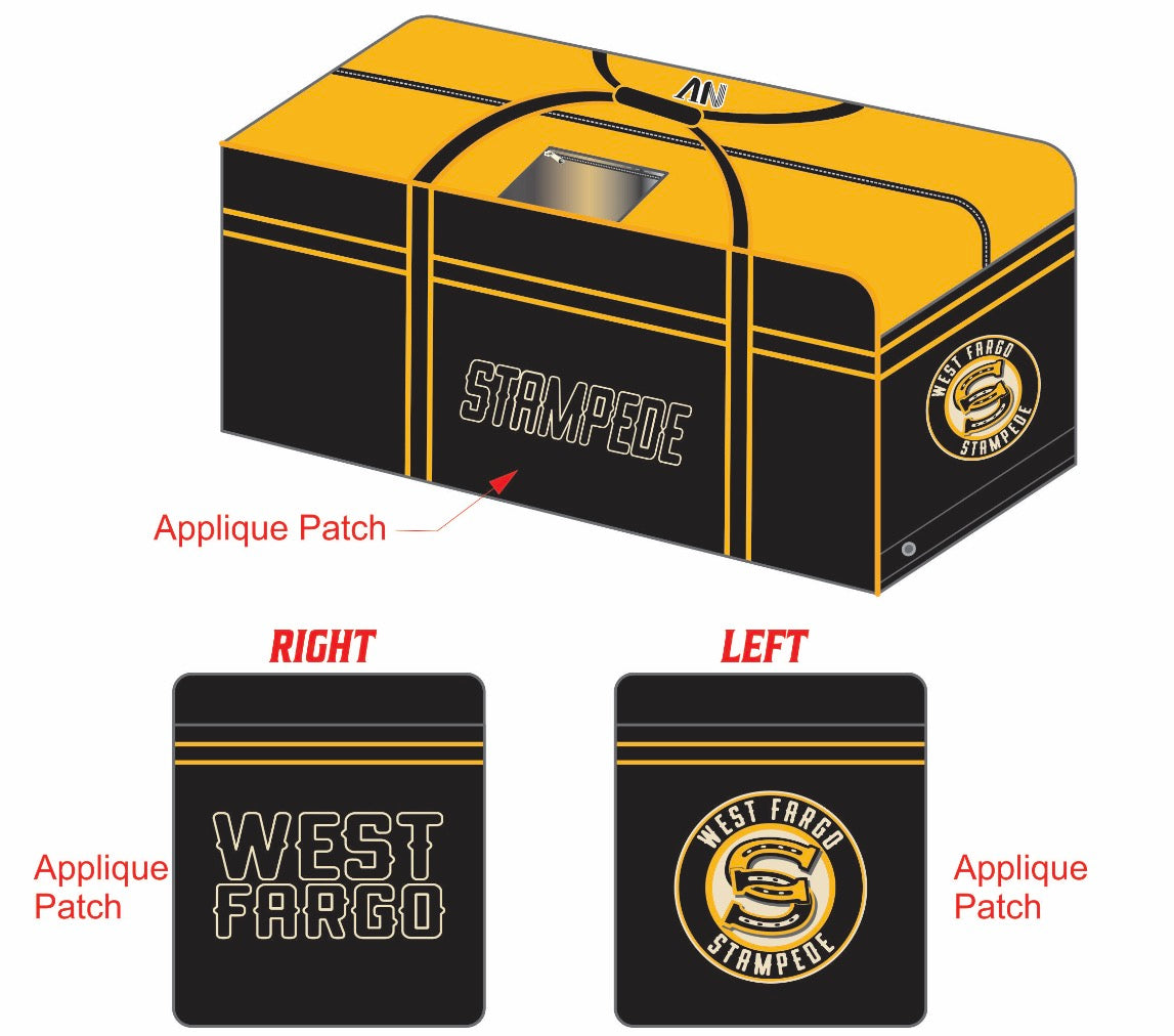 PREORDER West Fargo Hockey Bags