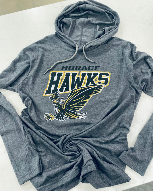 Horace Hawks Light Weight Hooded Long Sleeve
