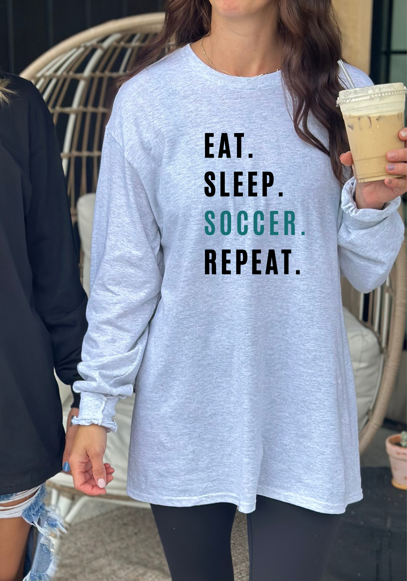 Fury Soccer Eat Sleep Repeat Long Sleeve