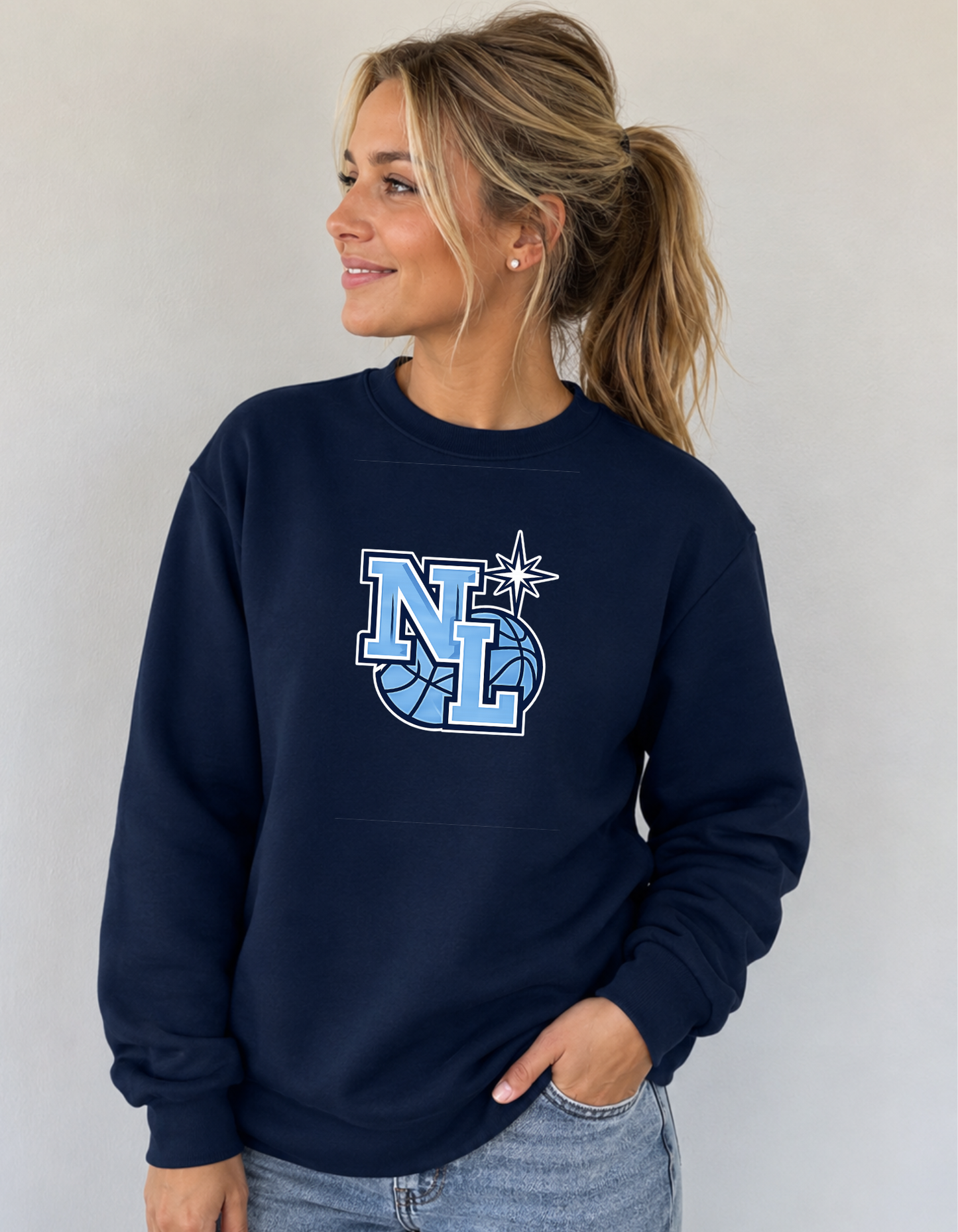 Northern Lights Basketball- Tee, Crew, Hoodie