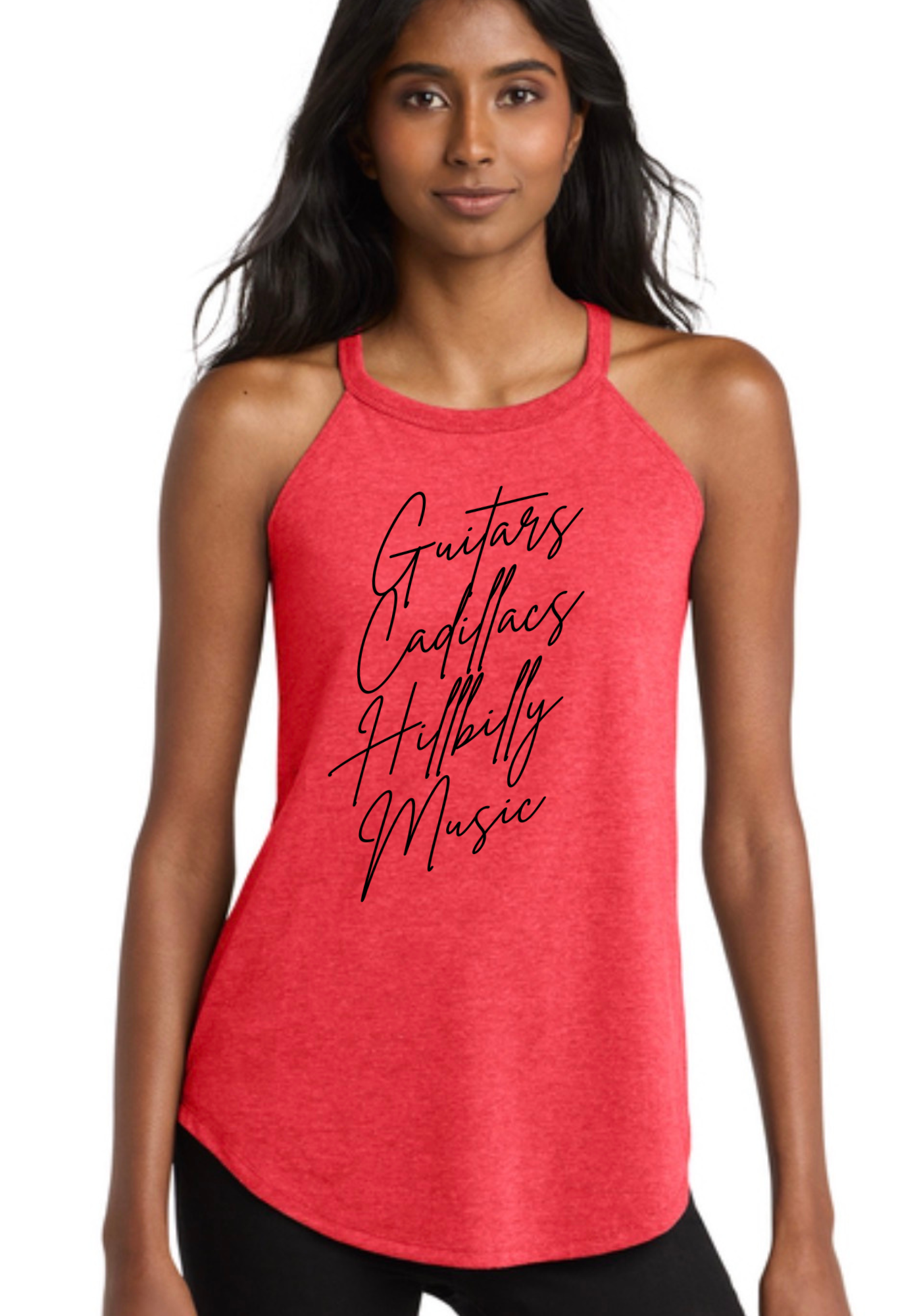 Guitars, Cadillacs, Hillbillies and Music Rocker Tank