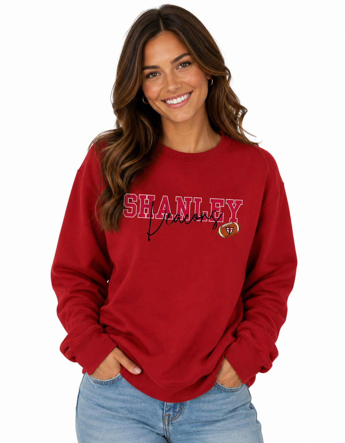 Shanley Football Tee, Crew or Hoodie