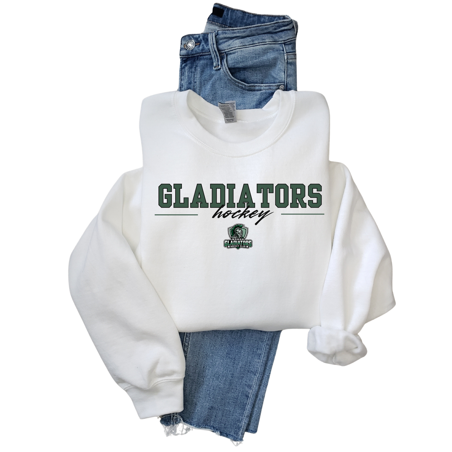 Gladiators Hockey Tee, Crew, Hoodie