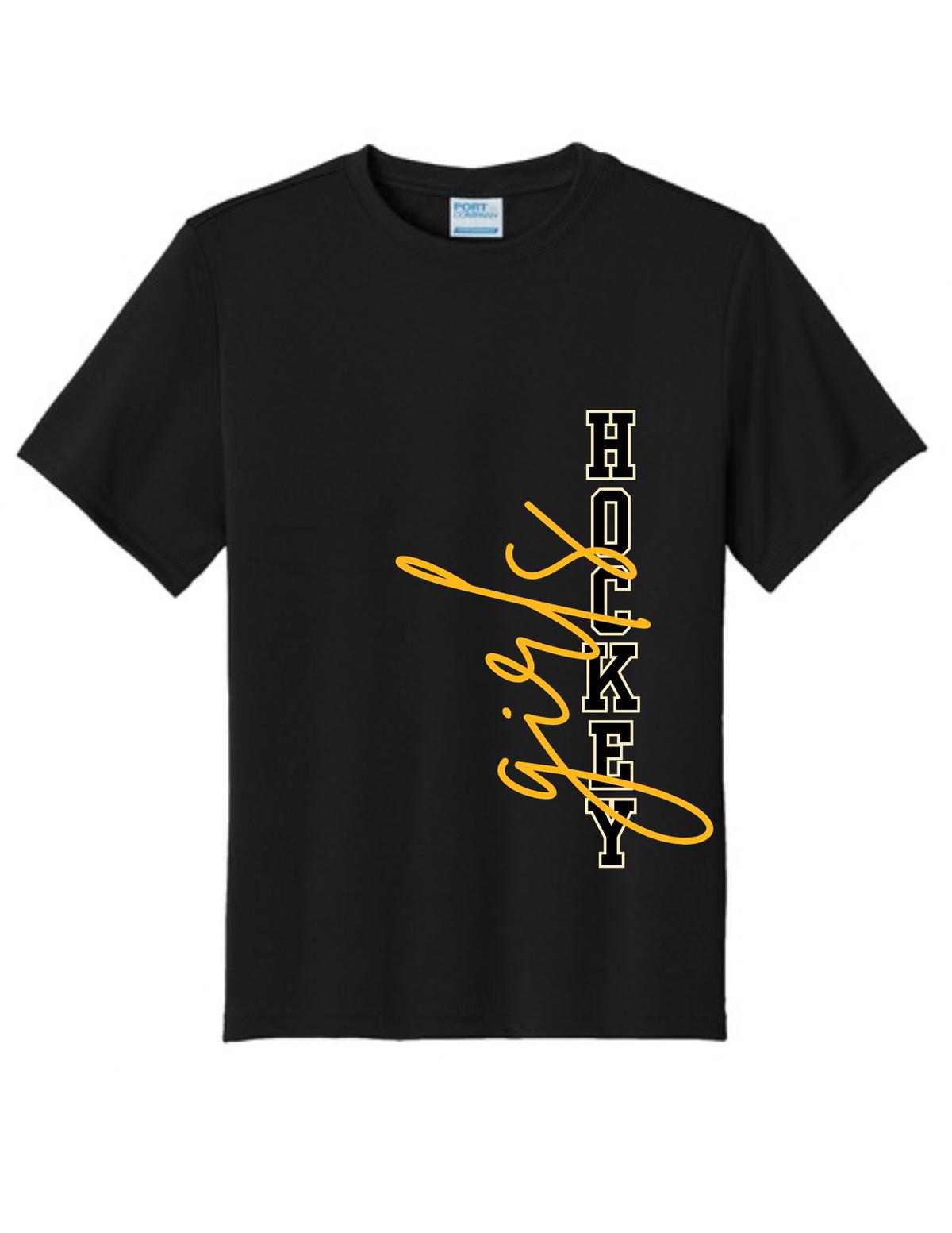 Girls Hockey Dry Fit Tee, Long Sleeve, Hoodie