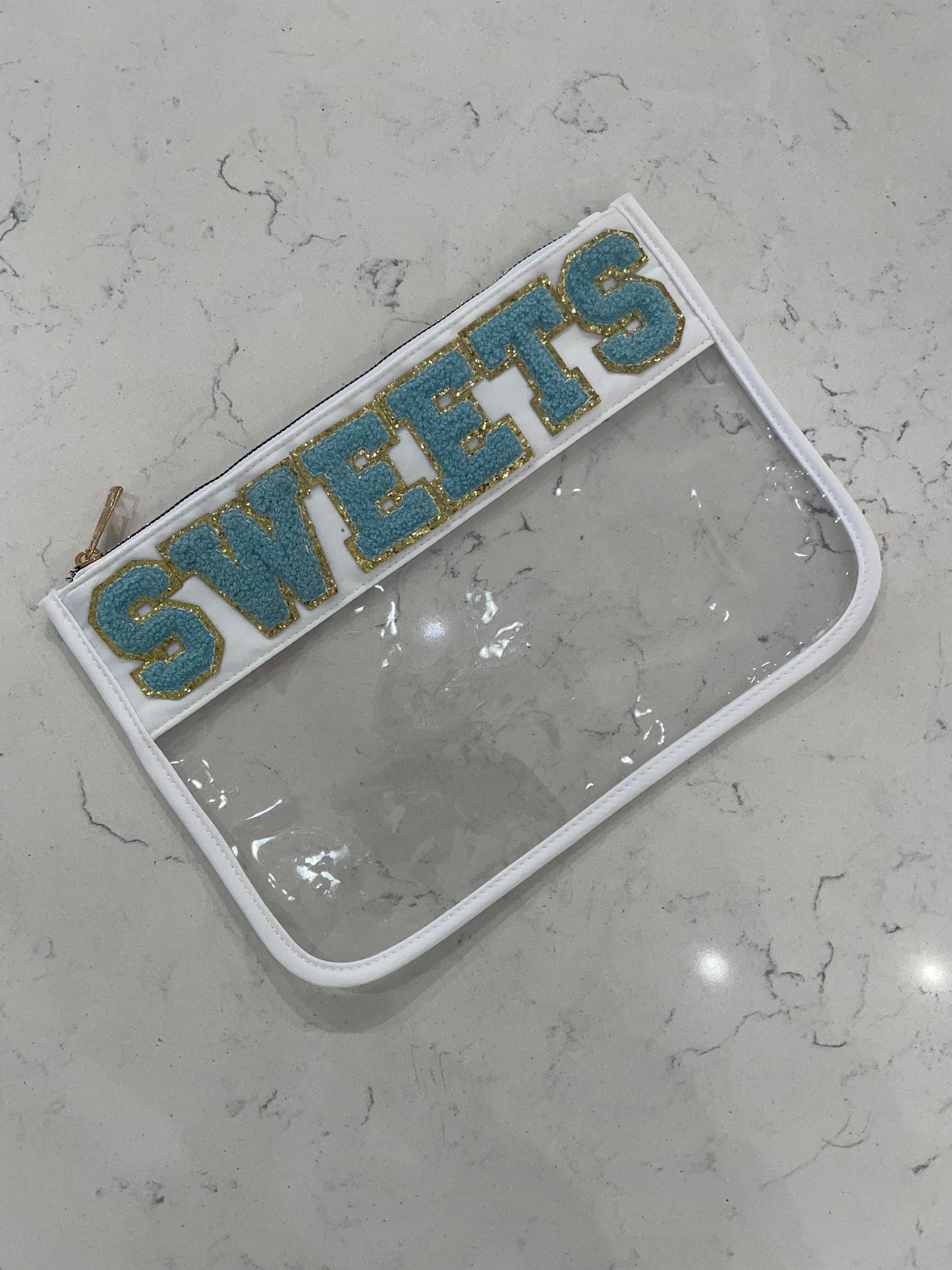 "Sweets" Clear Pouch