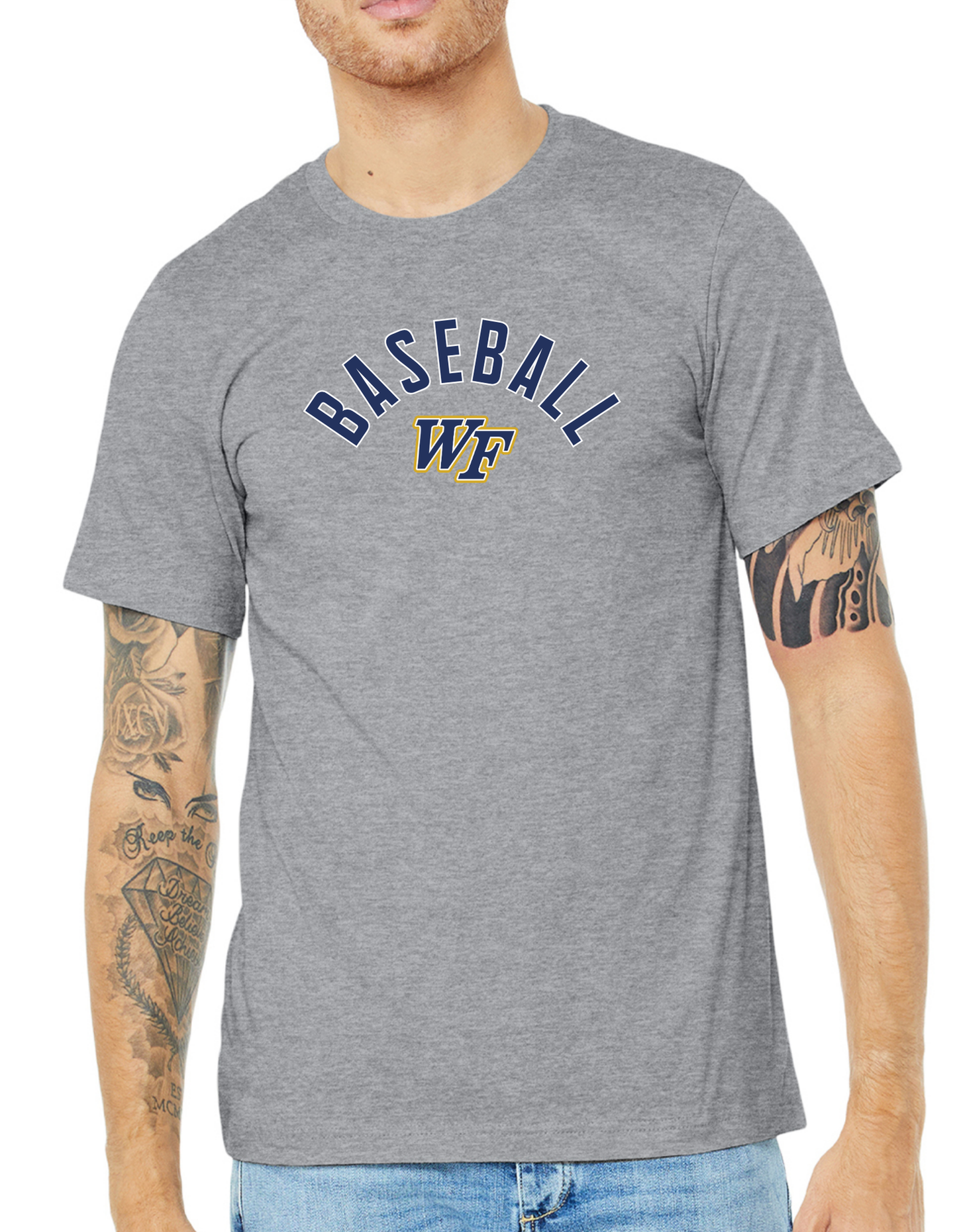 WF Baseball World Series Tank, Tee, Crew
