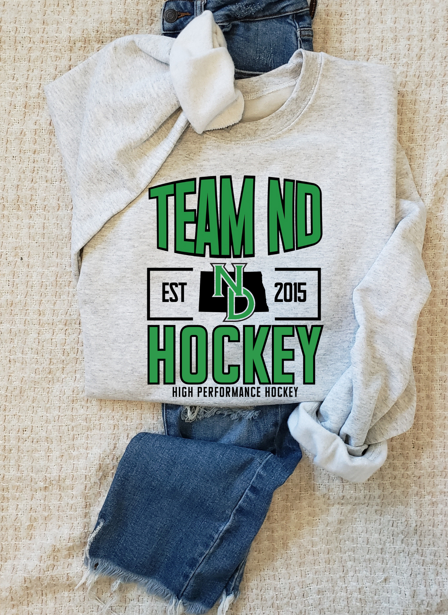Team ND Hockey - Tee, Crew, Hoodie