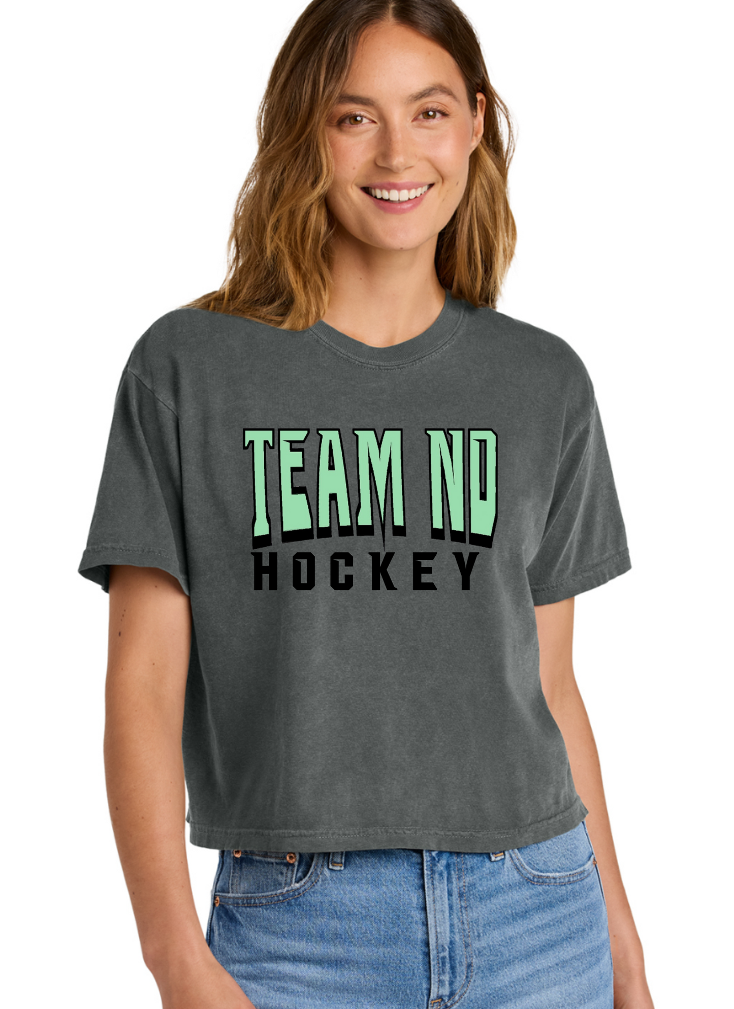 Team ND Crop Tee