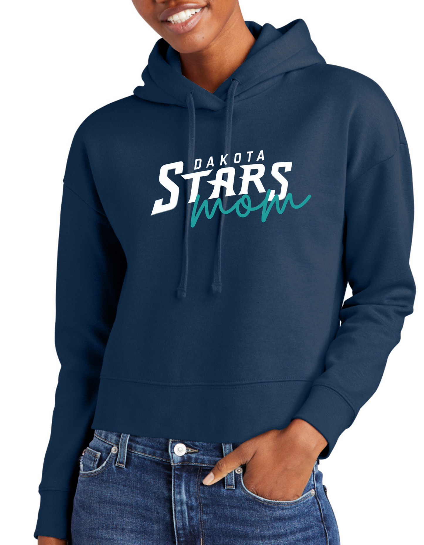 Dakota Stars Crop Customized Hoodie