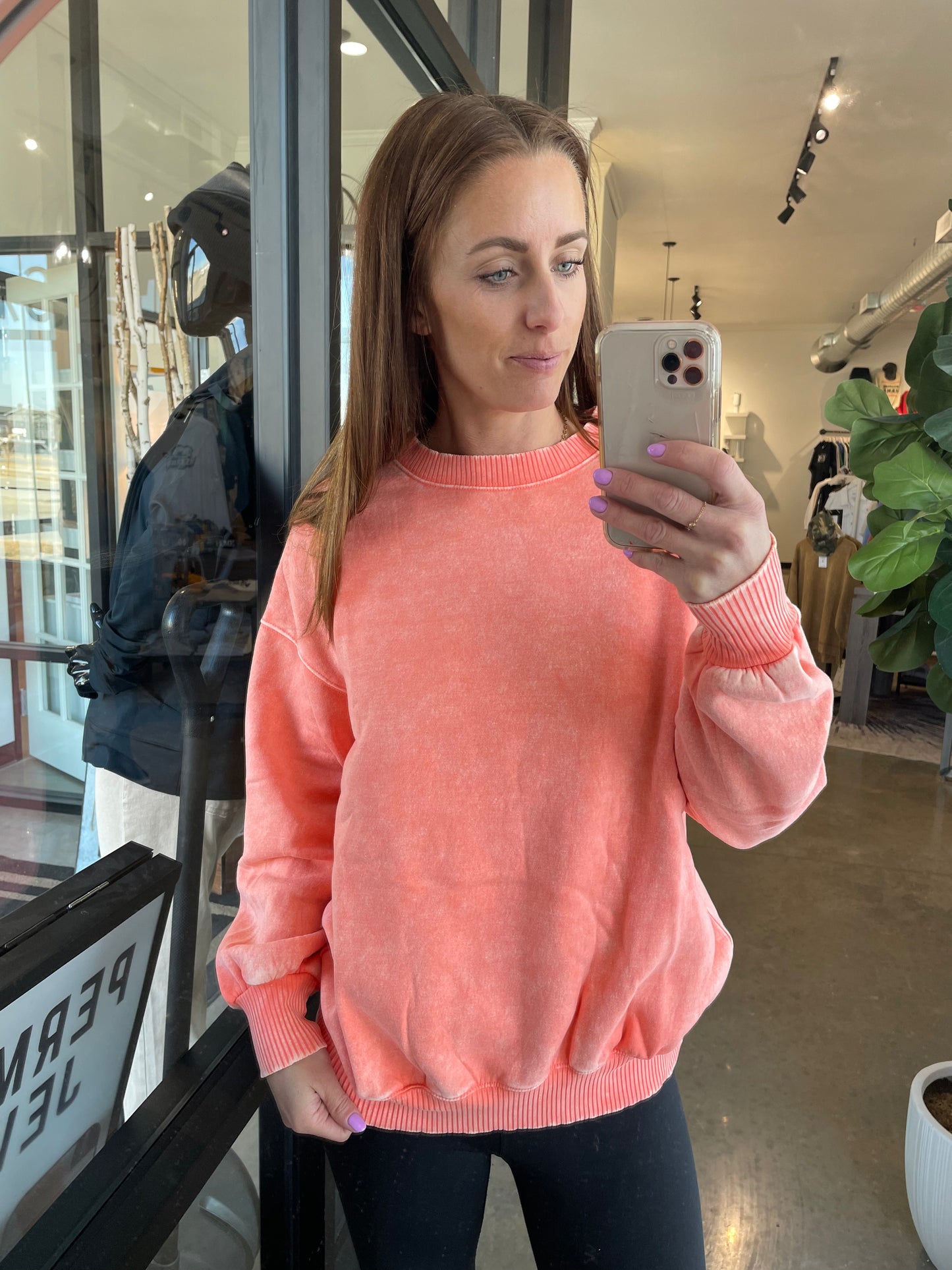 Ribbed Detail Pullover