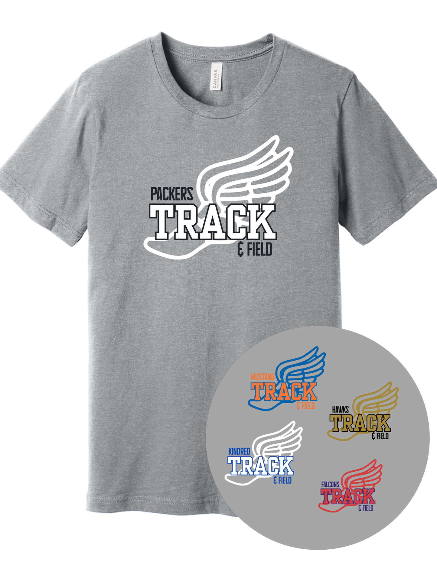 School TRACK & FIELD Cotton Tee