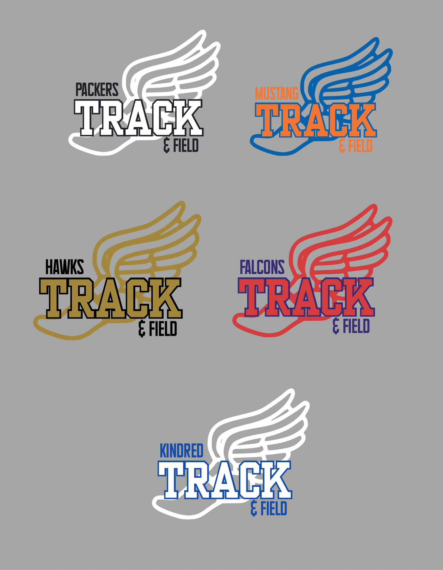 School TRACK & FIELD Cotton Tee