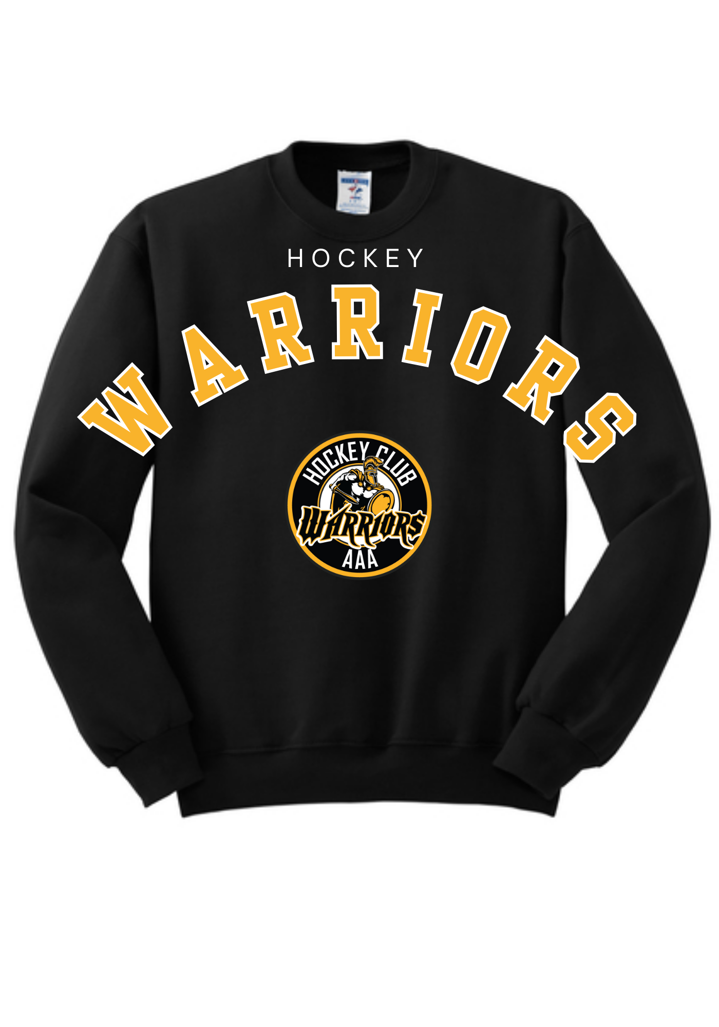 Warriors Large Letter Crew